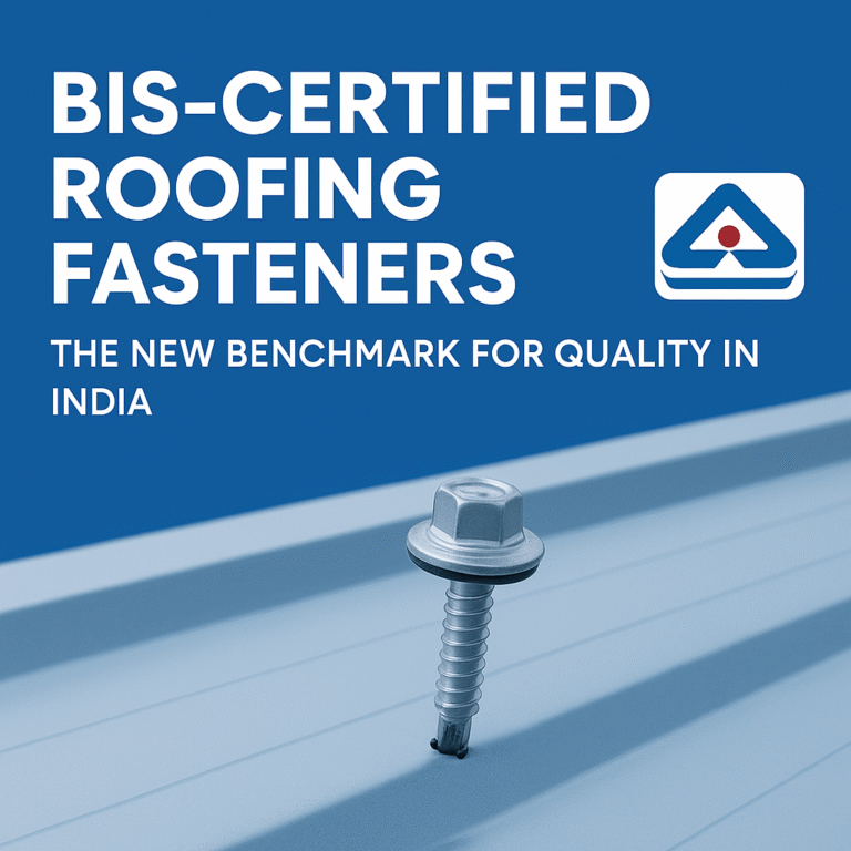 BIS-Certified Roofing Fasteners: Setting the New Standard for Quality in India