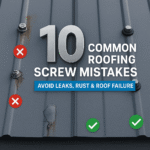 10 Common Roofing Screw Mistakes That Can Ruin Your Project (And How to Avoid Them)