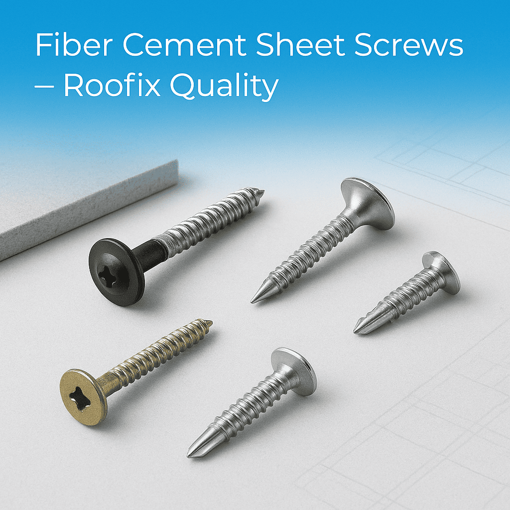Everything You Should Know About Fiber Cement Sheet Screws