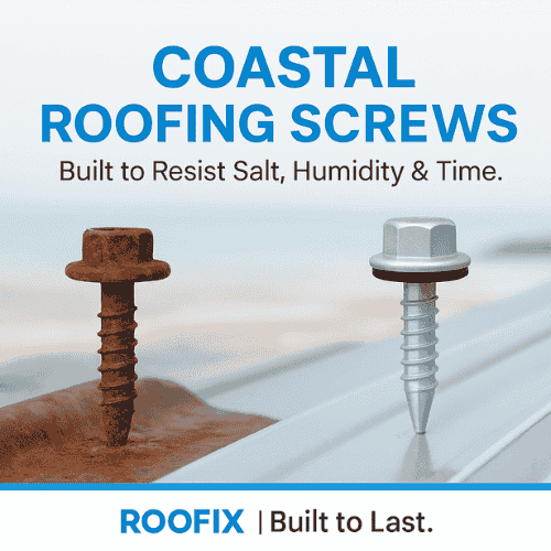 Roofing Screws for Coastal Areas: A Complete Guide