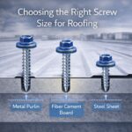 Screw Length & Diameter Selection Guide for Roofing Applications