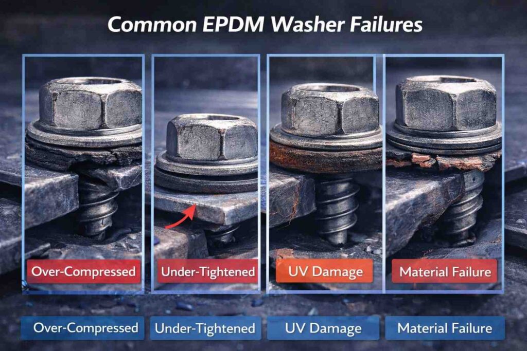 Common EPDM Washer Failures