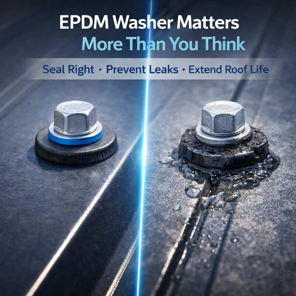 EPDM Washer in Roofing Screws: Why It Matters More Than You Think